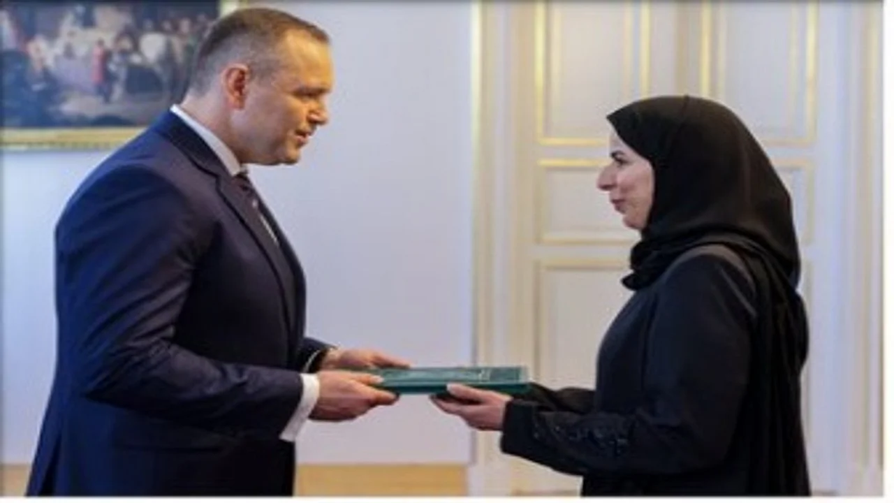 السفيرة الشهوان تباشر مهامها رسمياً في وارسو بعد تقديم أوراق اعتمادها لرئيس بولندا